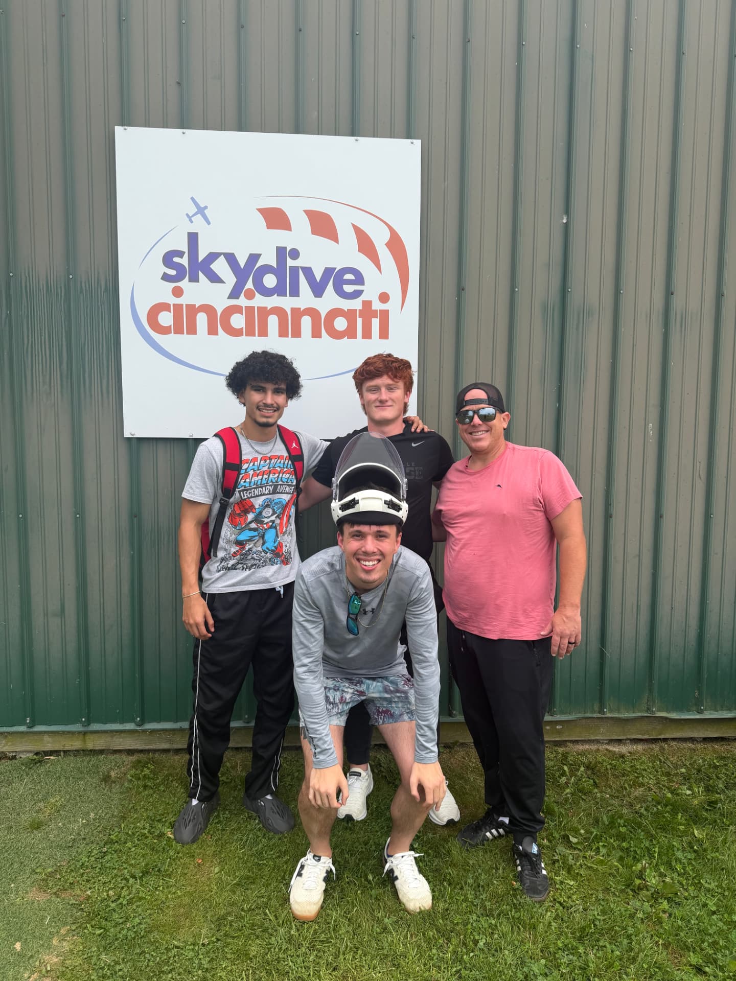 The crew at Skydive Cincinnati